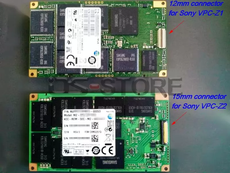 What Is Different Connector Of Lif Ssd With Sony Laptop Vpc Z1 And Vpc Z2 Os Store Blog